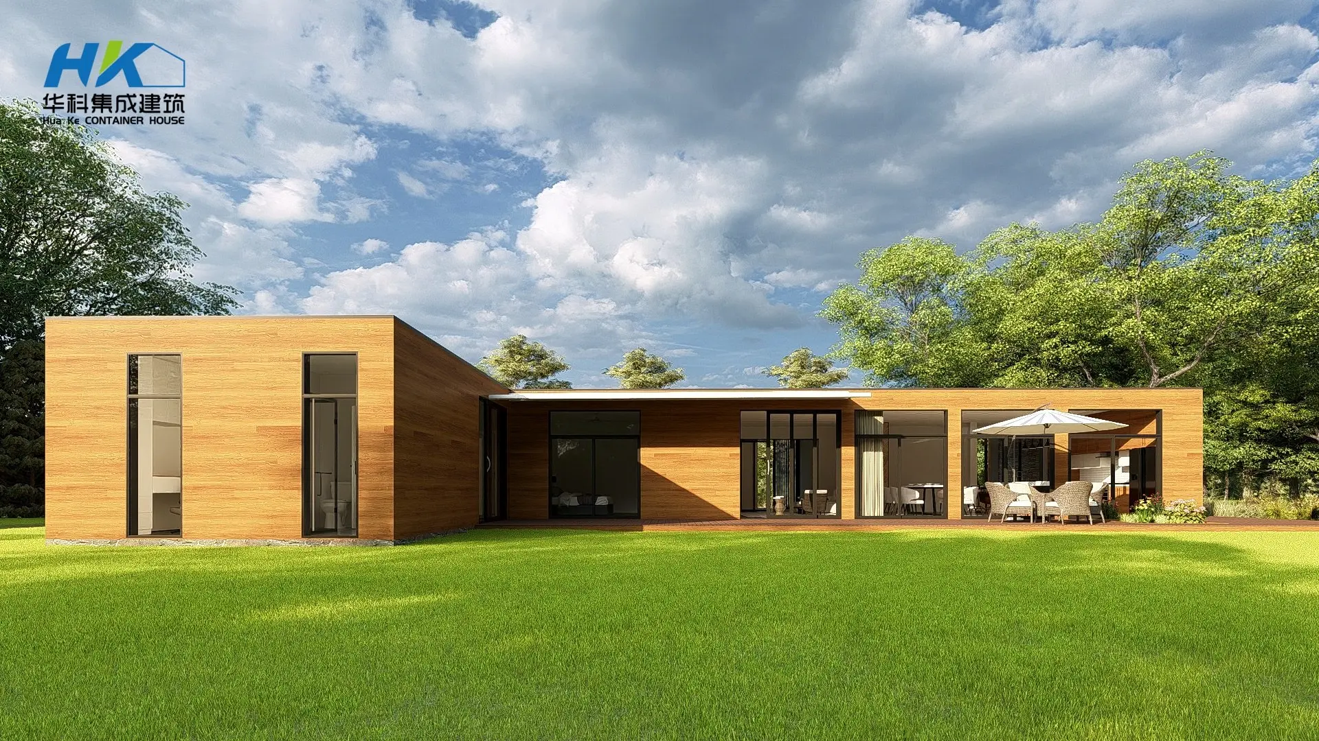 Customized Modern Design Prefabricated Luxury Modular Container Villa House for Export