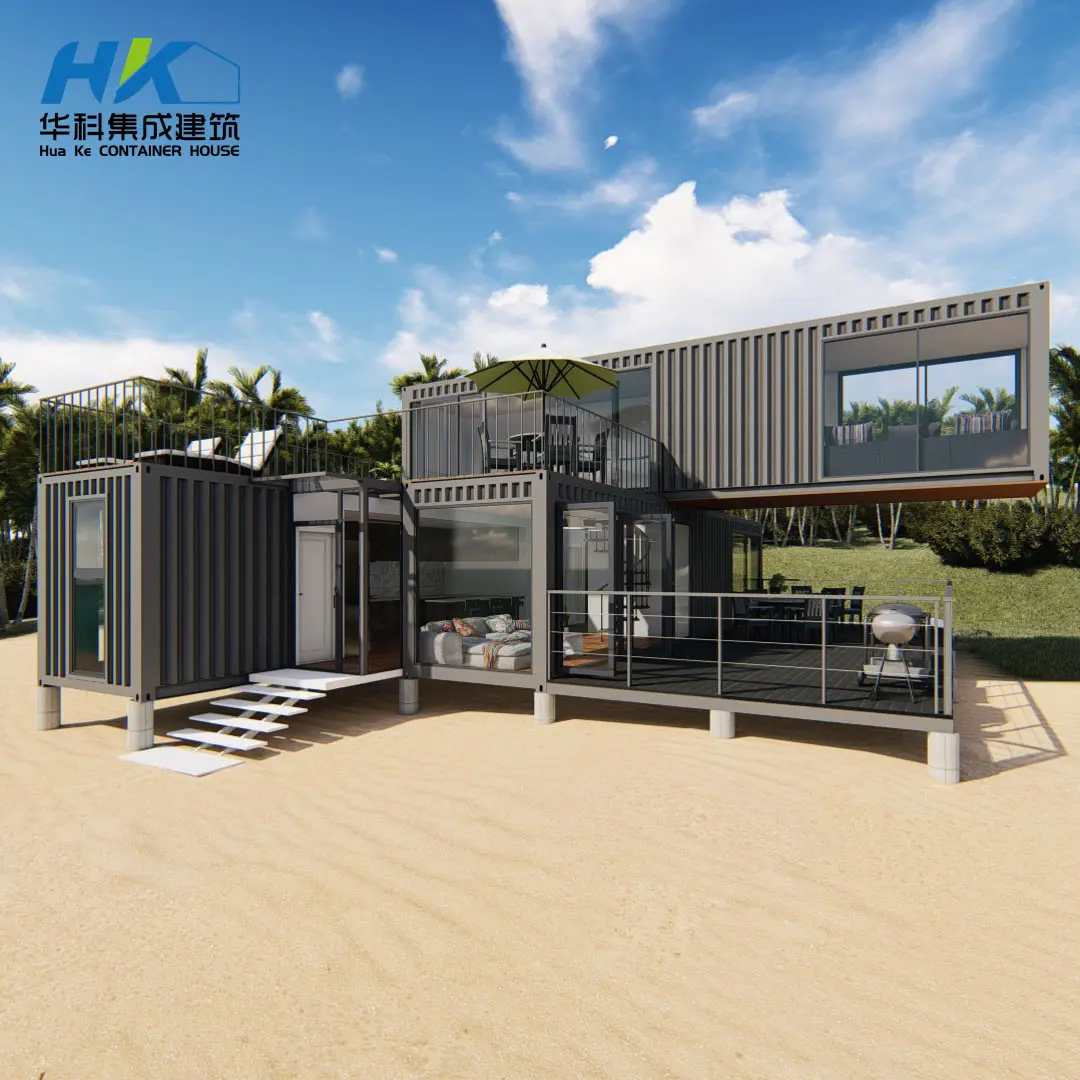 Top Suppliers Container Home Plans 3 Bedroom - 3X40ft two story modular prefabricated shipping container home.  – HK prefab