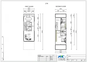 New Luxury 4*40ft Villa Customizable Prefabricated building Container House home