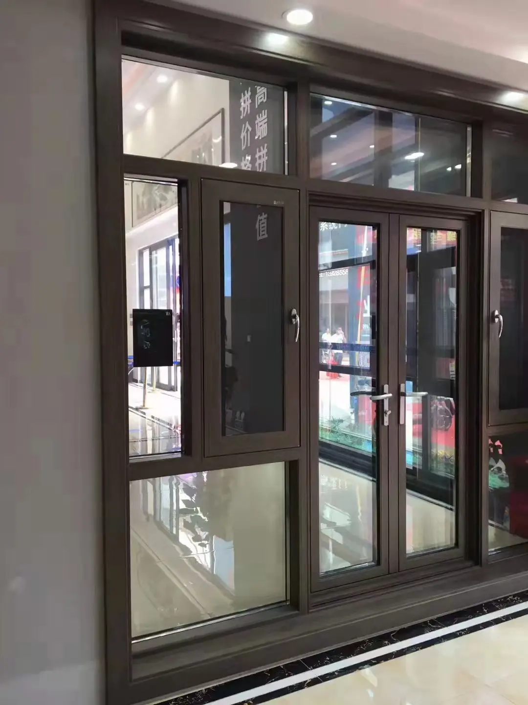 Manufacturer of Metal Frame Windows And Doors - New Series of casement Window with Double Tempered Glass Aluminum thermal break system .  – HK prefab