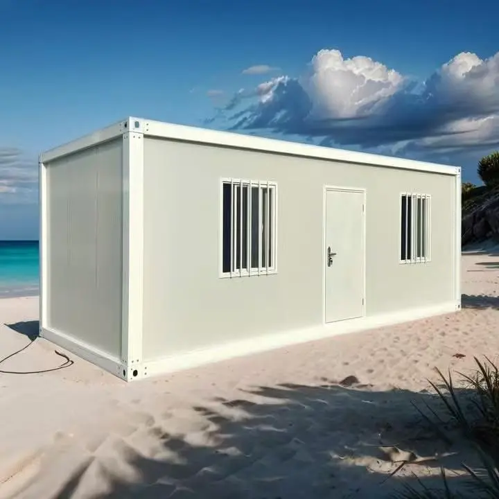 Best Price 20FT Eco-Friendly Customized Temporary Foldable Detachable Shipping Container House for Use as a Coffee Bar