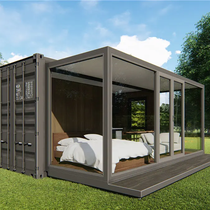 Top Quality Foldable Container Homes - One bedroom container house – HK prefab