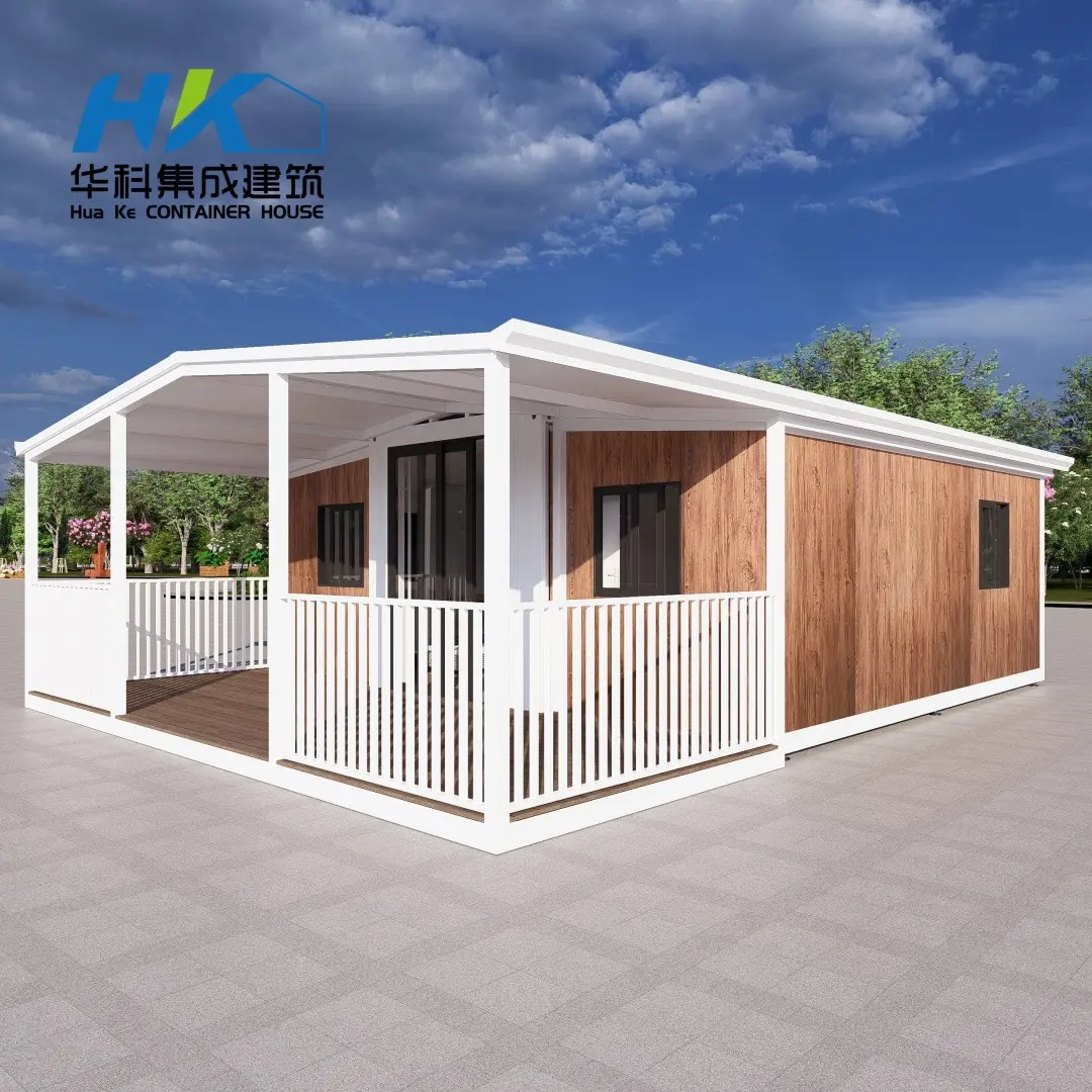 20FT New Luxury Modern Prefab Foldable Modular Mobile Living Portable Movable Tiny Prefabricated House Expandable Container House