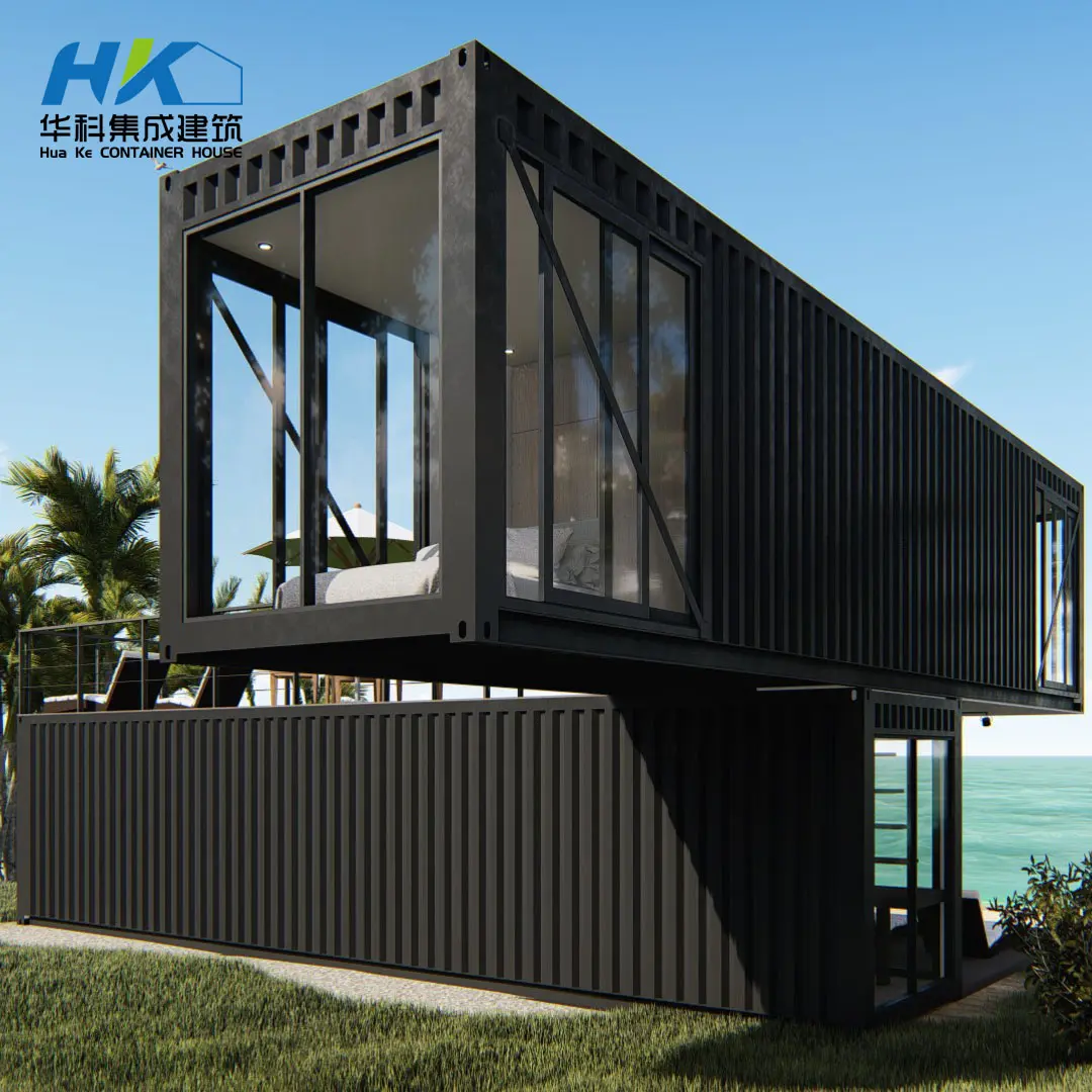 High Performance Container Restroom - two story modular prefab shipping container house  – HK prefab