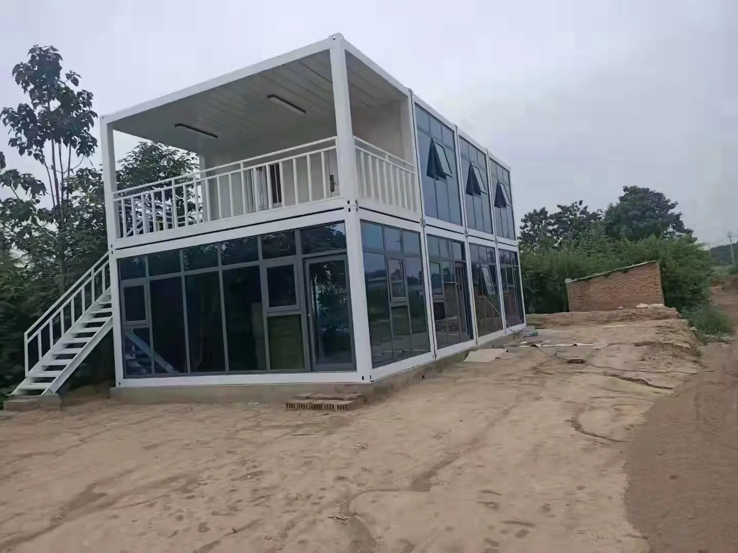 Factory Price Prefabricated Flat Pack Container Camping Room – Modern prefab flat pack container/house  office /dorm .  – HK prefab