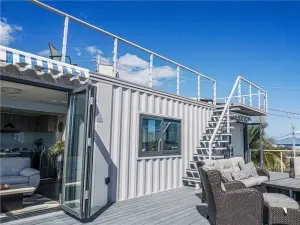 From Cargo to comfortable dream house,made from shipping containers