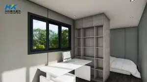 40ft+20ft Two-Storey a perfect blend of modern design Container House