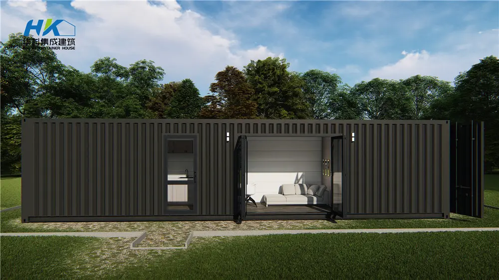 40ft modified shipping container house detail pictures