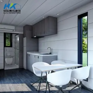 40ft HC modified modular prefabricated shipping contaienr house