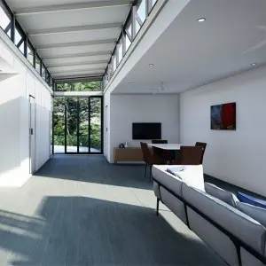 Two bedroom prefabricated house