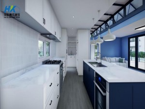 High Quality Spray Foam Insulated Modular Prefabricated Shipping Container House by Solar Panel