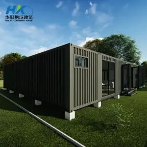 4 unites 40′ Modified Shipping Container House