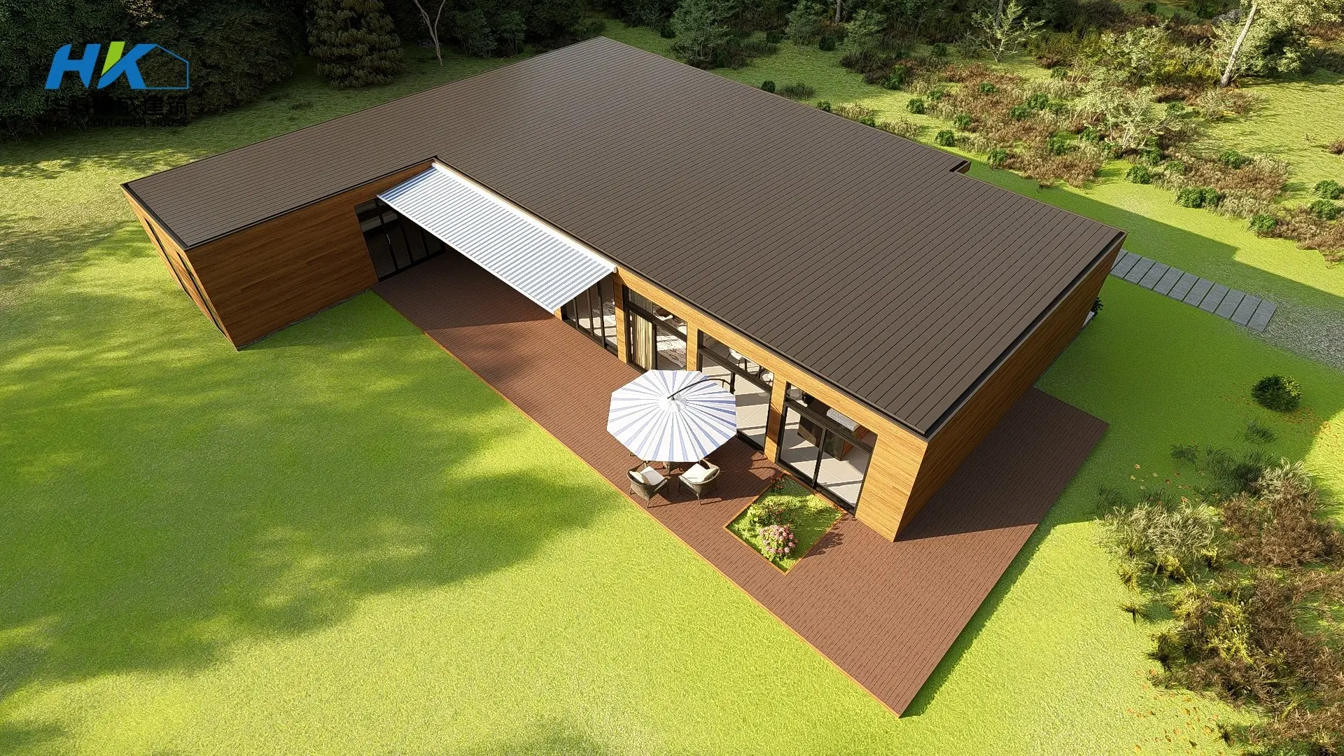 Customized Modern Design Prefabricated Luxury Modular Container Villa House for Export