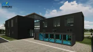 Massive Luxury container house home