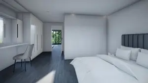 New Luxury 4*40ft Villa Customizable Prefabricated building Container House home