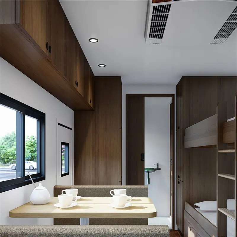 Good Quality Container House - Customized Modular Fiberglass Mobile Caravan – HK prefab