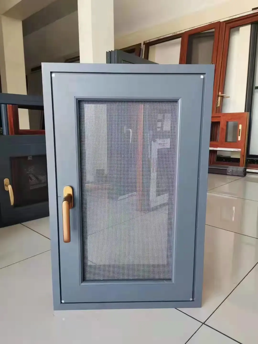 Cheapest Price White Bifold Patio Doors - Luxury modern good sound-proofing Aluminum alloy  – HK prefab