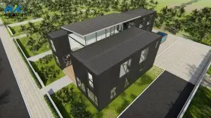 Massive Luxury container house home