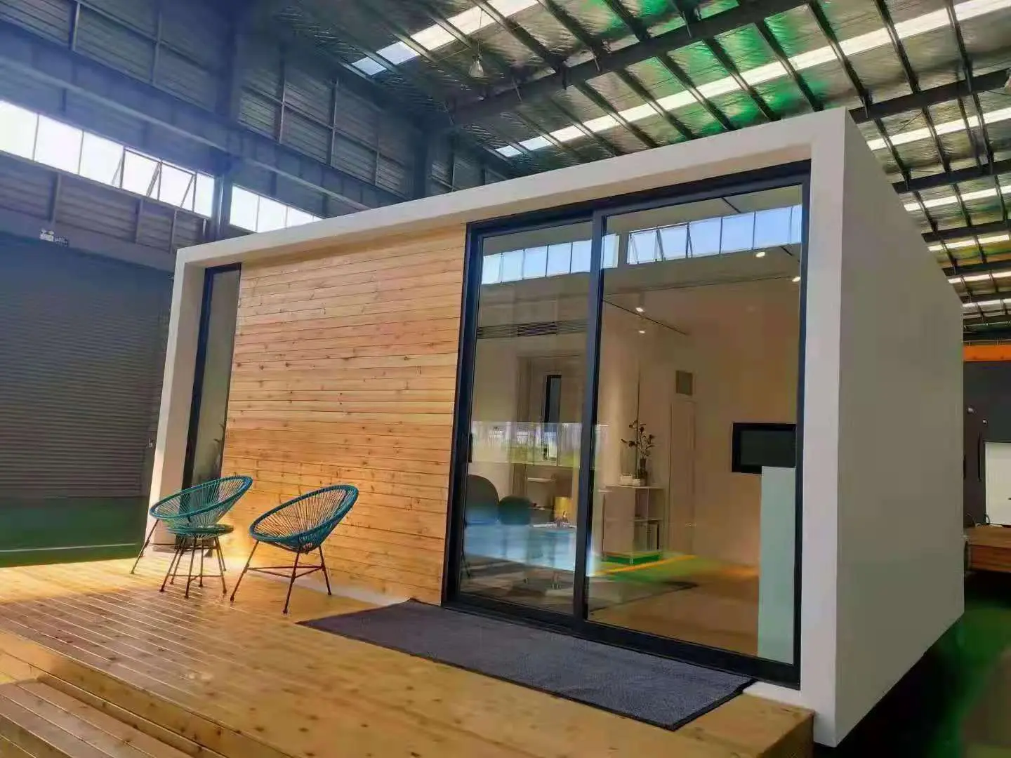 High Quality Light Steel Villa – Steel frame modualr modern design prefabricated house .  – HK prefab