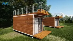 1x20ft Tinny Container House  big living