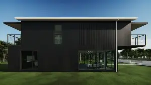New Luxury 4*40ft Villa Customizable Prefabricated building Container House home
