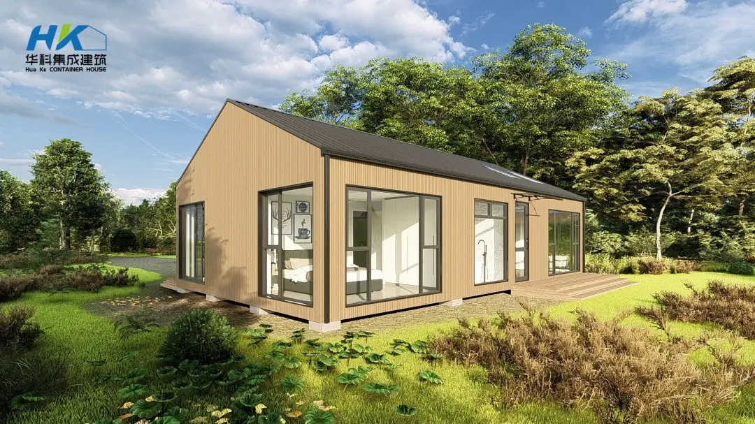 3*40ft modern architecture luxury container house with green roofs