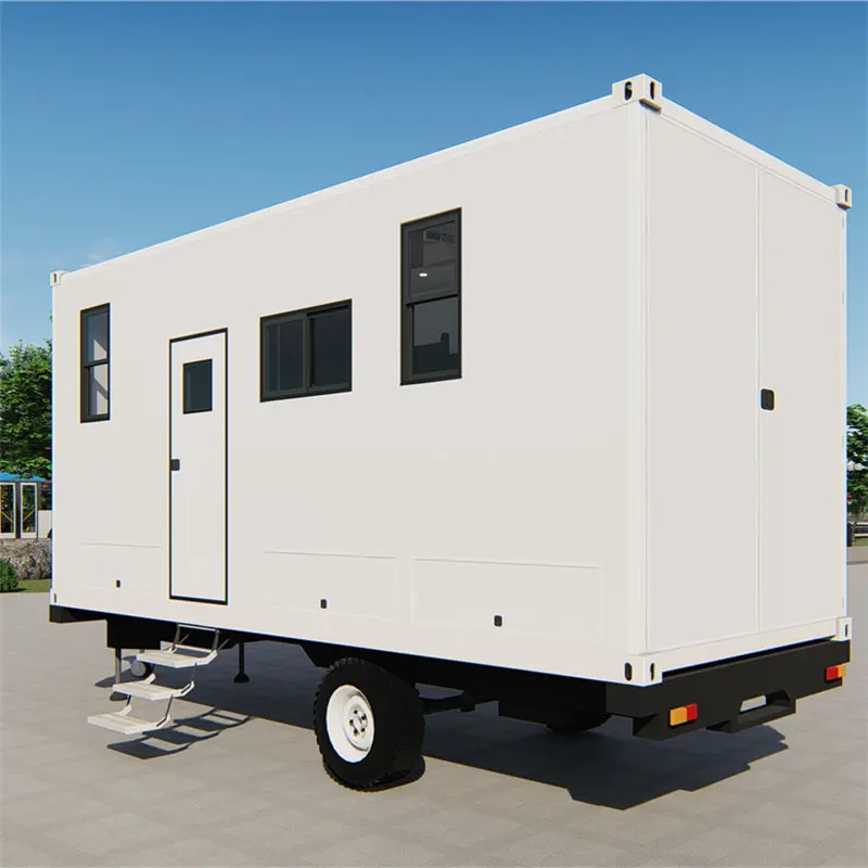 Good Quality Container House - Customized Modular Fiberglass Mobile Caravan – HK prefab