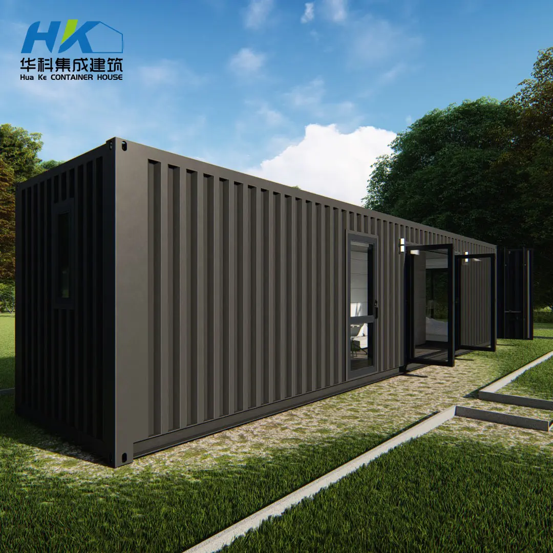 40ft HC modified modular prefabricated shipping contaienr house 