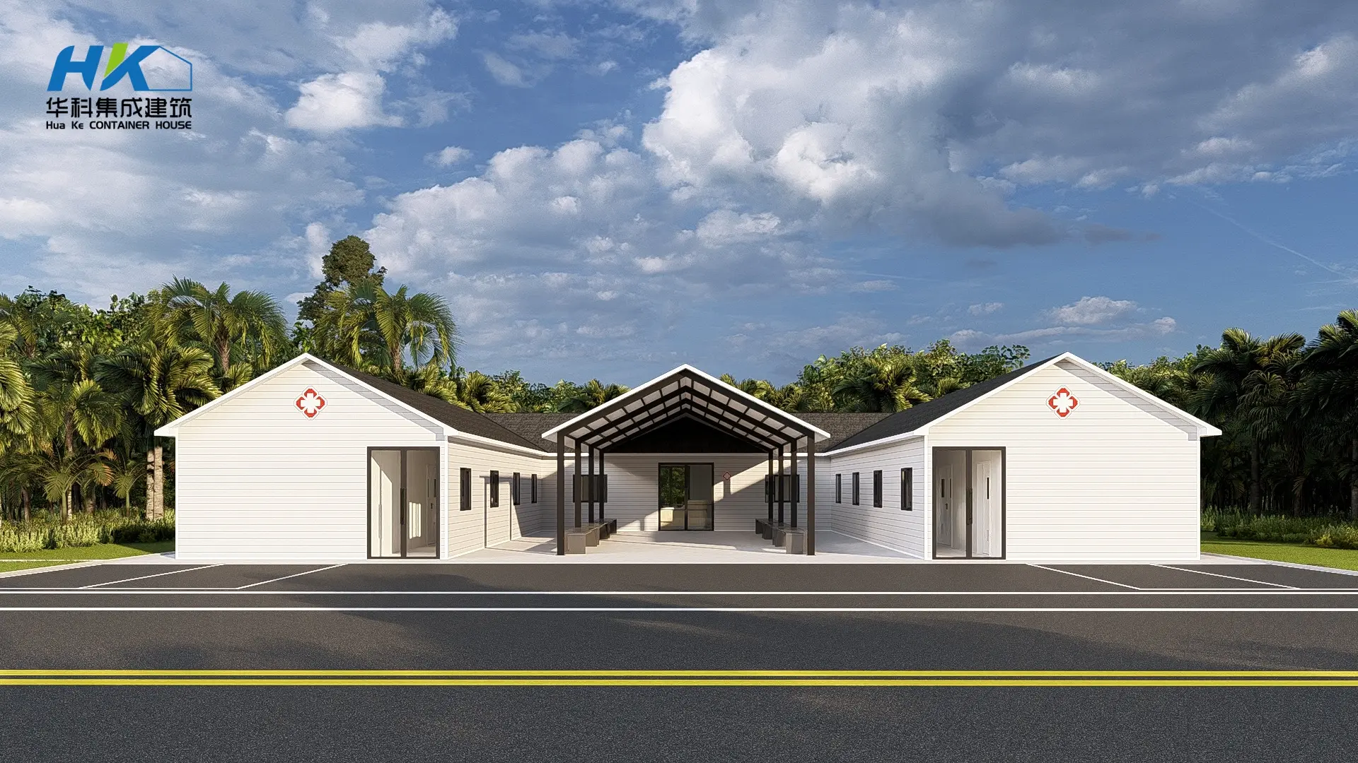 China Customized High-Grade LGS Luxury Prefabricated Prefab Modular Construction Building Office House Home