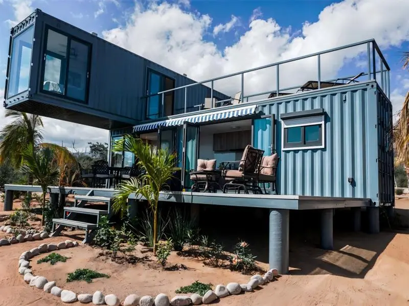 two story modular prefab shipping container house