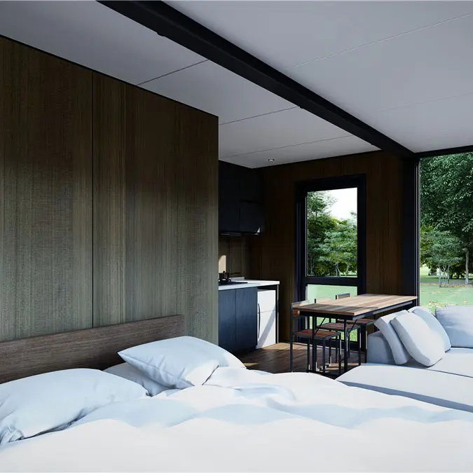 Top Quality Foldable Container Homes - One bedroom container house – HK prefab