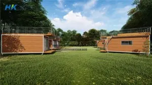 1x20ft Tinny Container House  big living