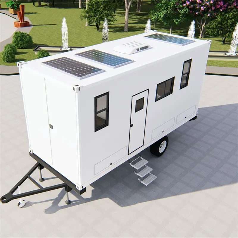 Good Quality Container House - Customized Modular Fiberglass Mobile Caravan – HK prefab