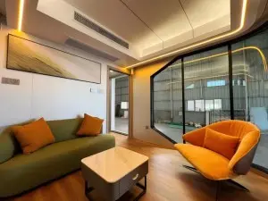 Luxury and natural style Capsule house