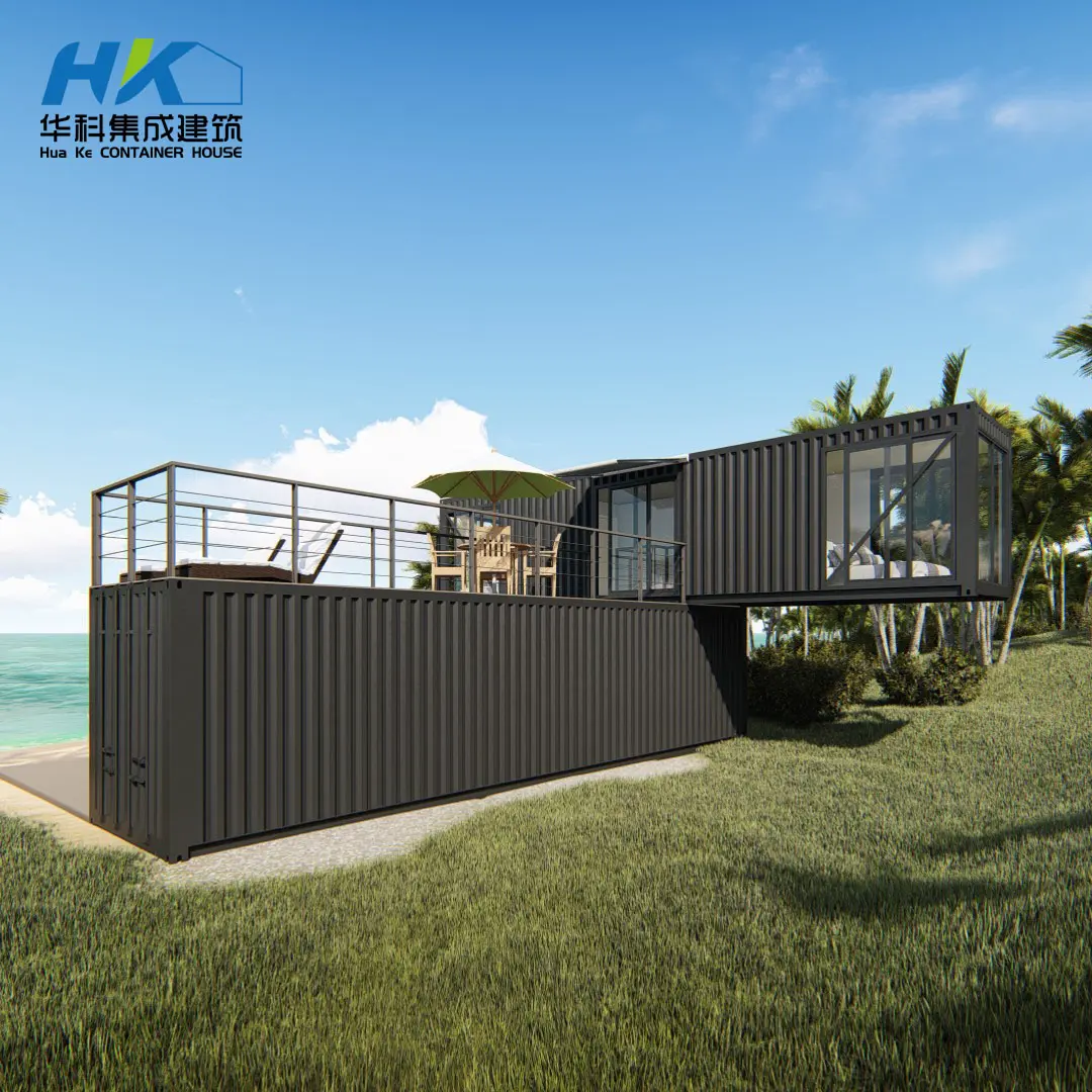 High Performance Container Restroom - two story modular prefab shipping container house  – HK prefab