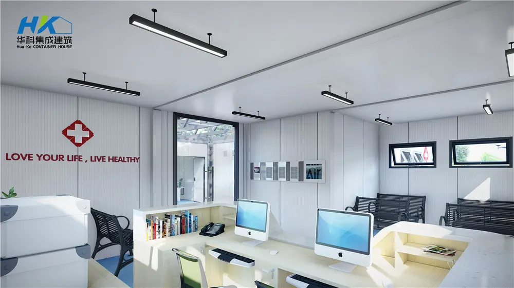 Quick Built and Affordable Prefabricated/Prefab/Modular/Movable Container House for Hospital