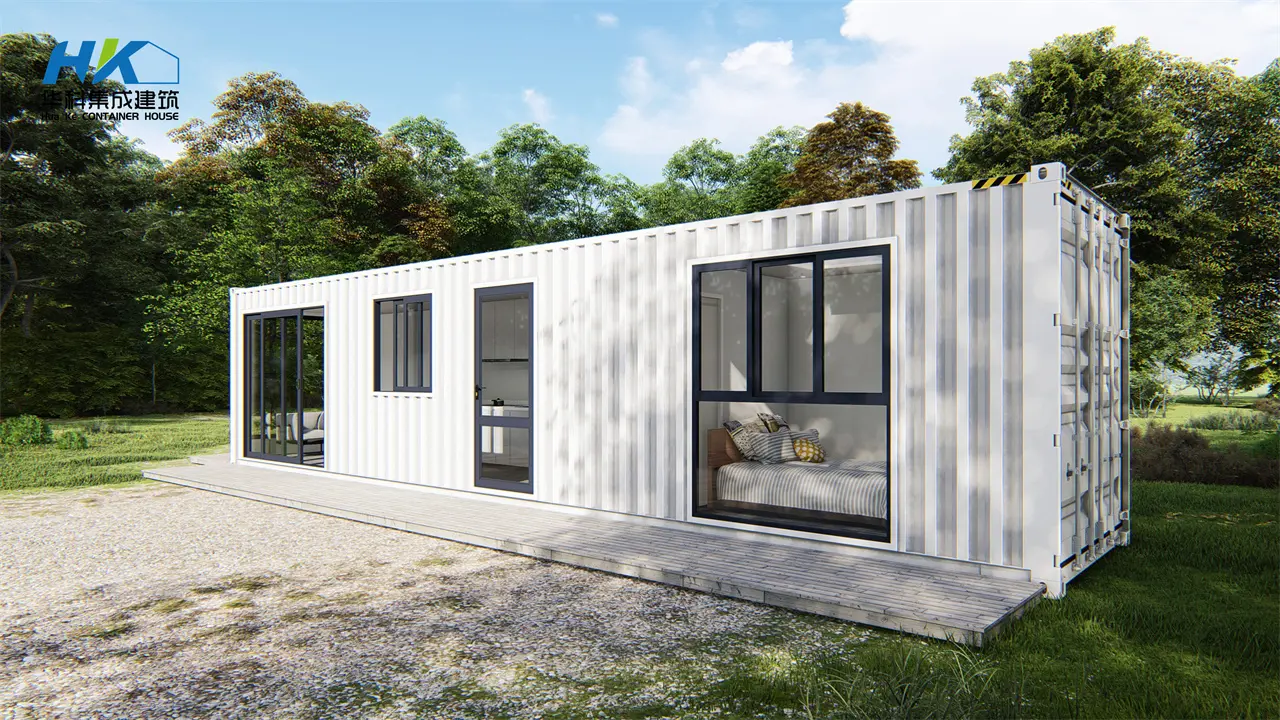 40ft modified shipping container house detail pictures