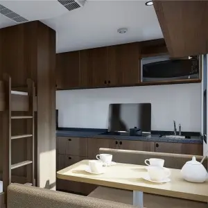 Customized Modular Fiberglass Mobile Caravan