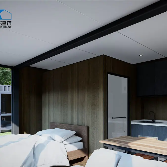 Top Quality Foldable Container Homes - One bedroom container house – HK prefab