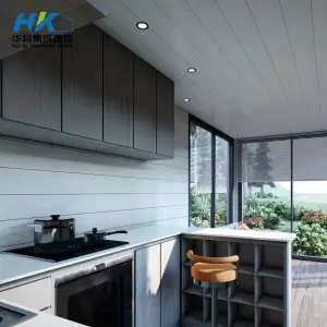 Factory wholesale Living In A Container Home – Luxury modern comfortable prefab container house for America market.  – HK prefab