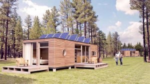Multifunction Living Container Homes with solar panel
