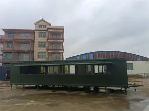 11.8m Transportable Steel Metal Building Removable Trailer Container House Trail